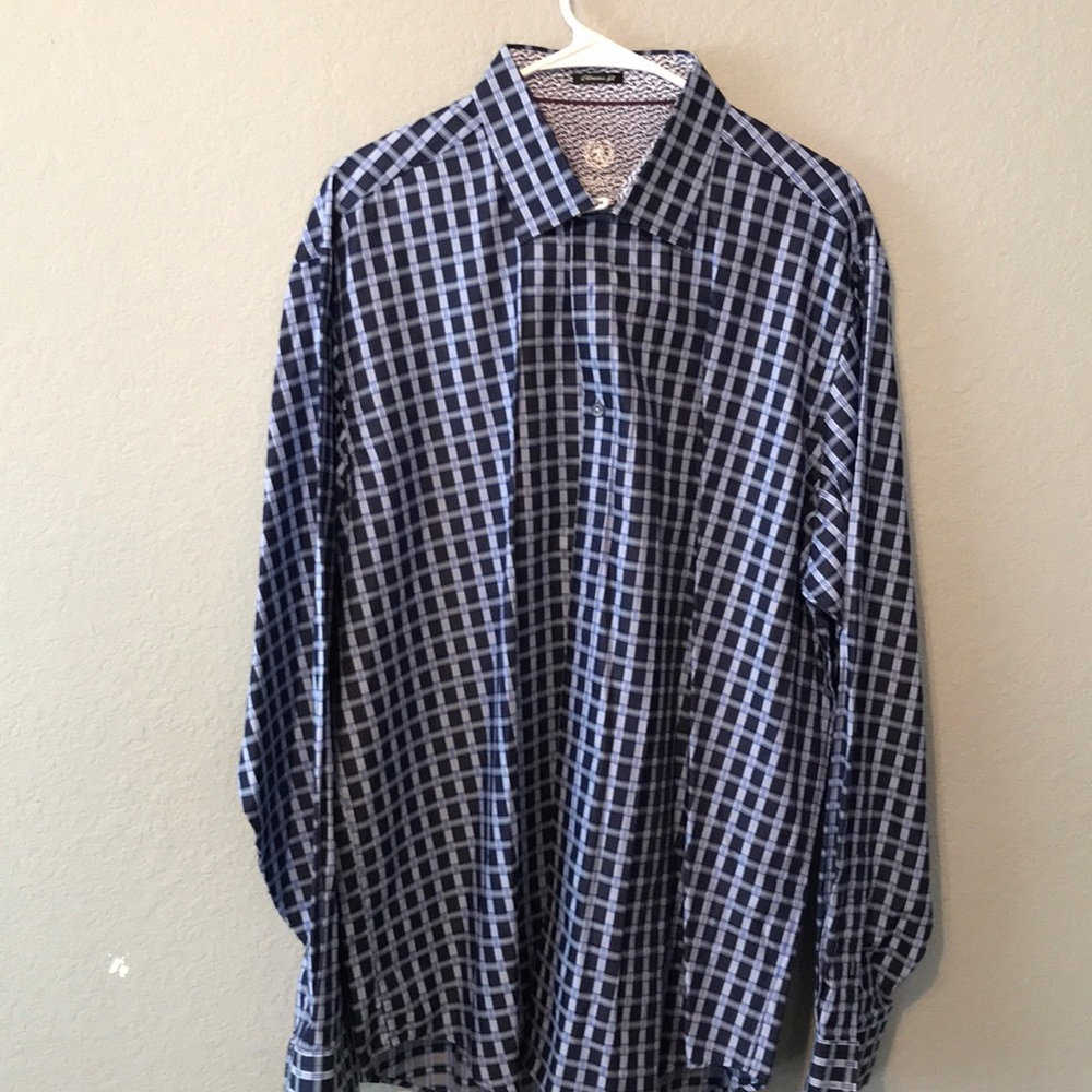 Bugatchi Button Down Casual Dress Shirt